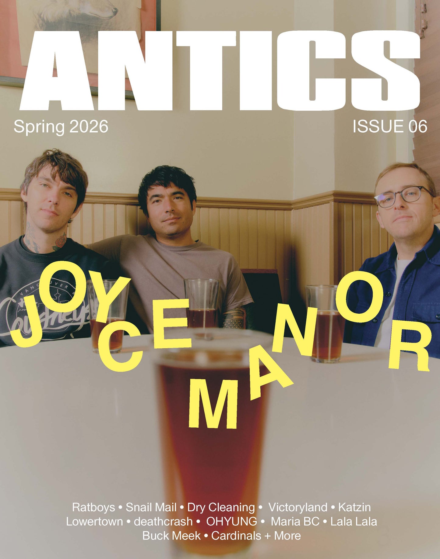 ANTICS ISSUE 6 PDF: JOYCE MANOR (DIGITAL VERSION)